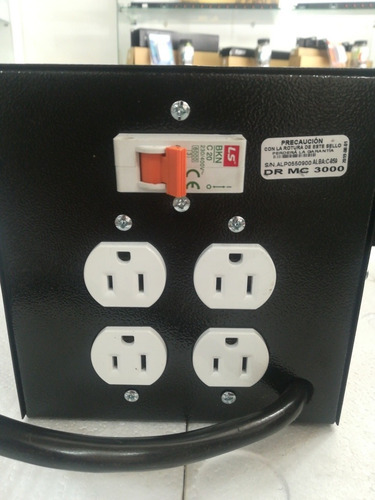 Elevador De Voltaje Rango 80vac - 160 Vac 3000w