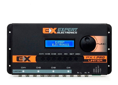 Crossover Processador Equalizador Banda Expert Px1 Trio Px-1