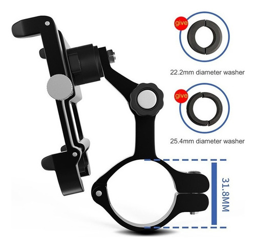Soporte For Teléfono De Bicicleta Gub Plus 11 Lcl Mount