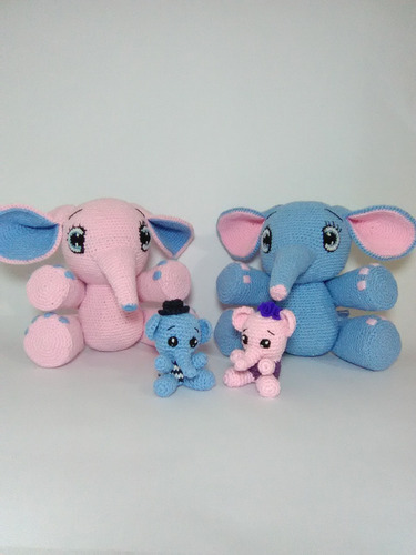 Elefante Amigurumi Tejido A Crochet