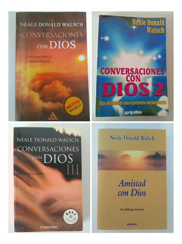 Libro Conversaciones Con Dios 1, 2 Y 3 Y Amistad Con Dios 