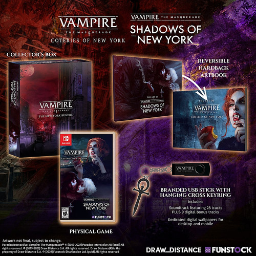 Vampire Masquerade Coteries & Shadows Of Ny - Ce Nsw