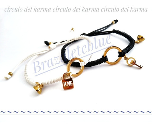 Imagen 3 de 3 de Pulseras Para Parejas, Enamorados, Magnéticas, Imán