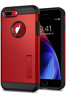 Funda Spigen Tough Armor Para iPhone 8 Plus / 7 Plus - Rojo