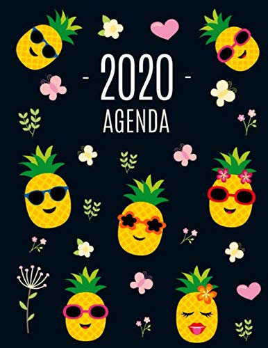 Piña Agenda 2020: Planificador Annual | Enero A Diciembre 20