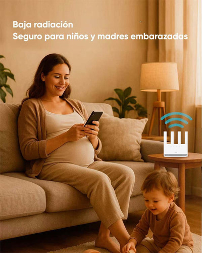 Router Wifi 7 Be3600 Cudy Wr3600e, Dualband 3.6gbps, Mlo, Cpu Quadcore 2ghz, 4 Puertos Gigabit, 200 Dispositivos, Vpn, Mesh