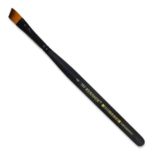 Imagem 3 de 4 de Kit Pincel Keramik 363 Carga Dupla One Stroke - 03 Unidades
