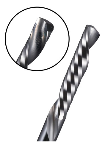 Fresa 1 Corte Downcut - 3.175mm X 22mm