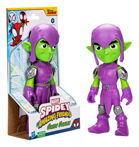 Muñeco Duende Verde Spidey Amazing Friends De Hasbro Marvel