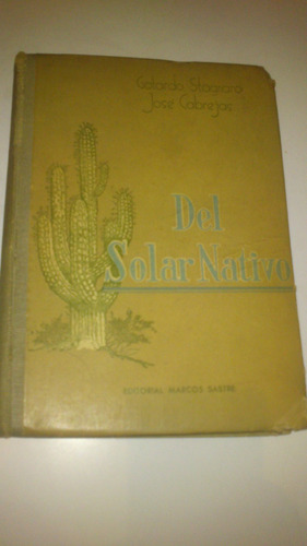 Gotardo Stagnaro Y José Cabrejas Del Solar Nativo Tapa Dura