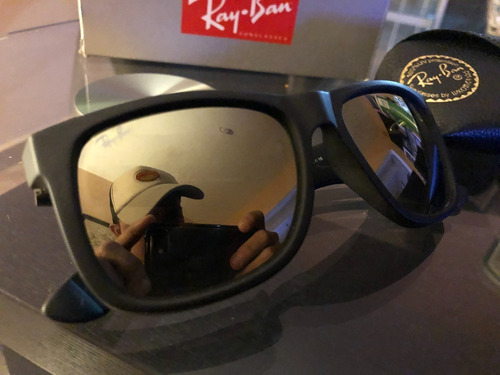 Ray Ban Justin 4165l 622 5a Negro Oro Espejado