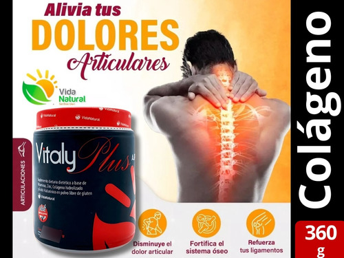 Vitaly Plus Ac Hialurónico + D Colágeno Hidrolizado Pack X 3