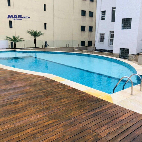 Imagem 18 de 18 de Apartamento À Venda No Guarujá, Na Praia De Pitangueiras, 160 Metros De Área Útil, Sacada, 02 Vagas De Garagem E Lazer. - Ap11175