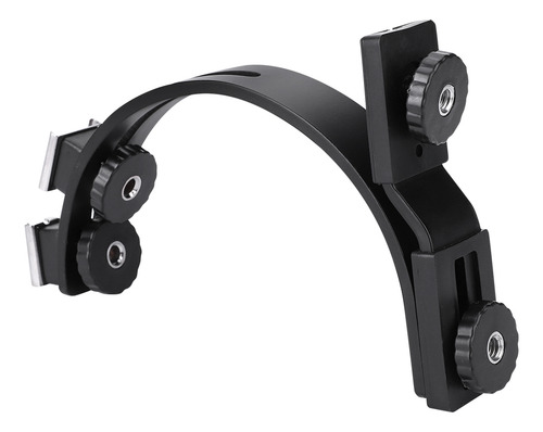 Suporte Duplo Para Sapatos Flash Mount C Shape C Para Dv