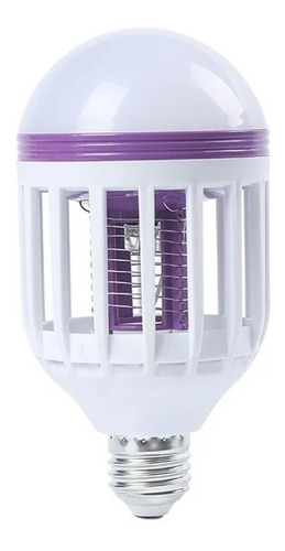 Ampolleta 2 En1 Led 12w Antimosquitos 2500 Lumens Luz Blanca