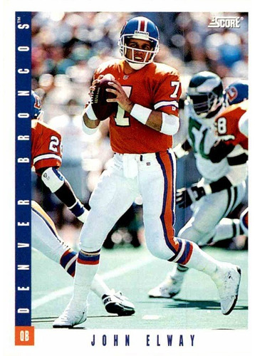 Nfl Football Americano John Elway - Score 93 #40