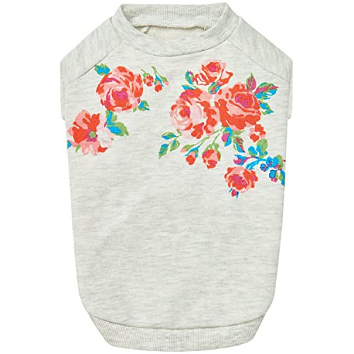 Blueberry Pet Love At First Sight Rose Flower Pullover Sudad