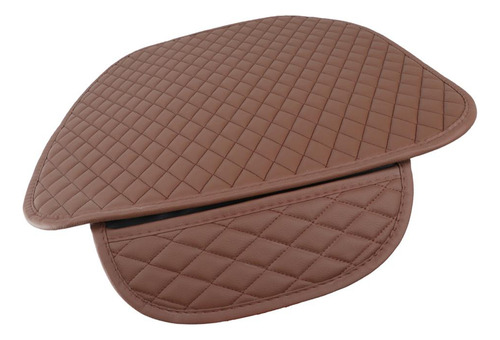 2 Piezas De Material Cuero De La Pu De Cubierta Del Asiento