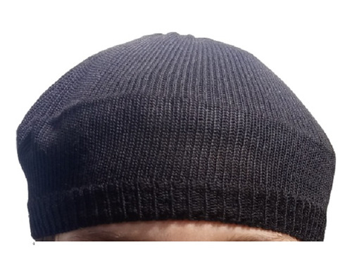 Pack De 12 Gorros Cofias De Hilo Color Negro / Dco