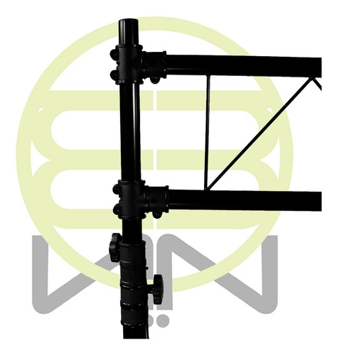 Stand O Porteria P/ Luces Profesionales 120kg 3.5mt Uso Rudo