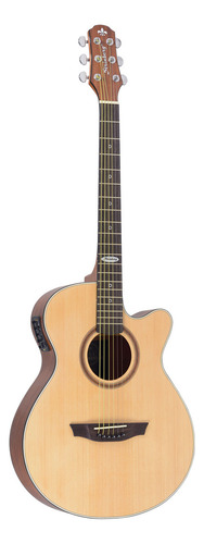 Violão Strinberg Aço Sa-200c Aço Elétrico Fosco Mini Jumbo Cor Ns Natural