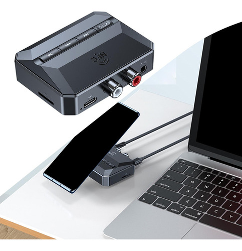 Adaptador De Audio Inalámbrico, Transmisor Y Receptor Inalám