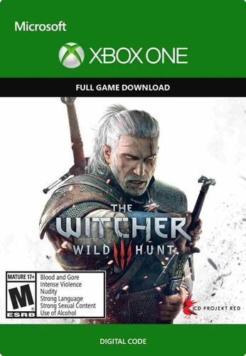 Codigo The Witcher 3: Wild Hunt Xbox Global