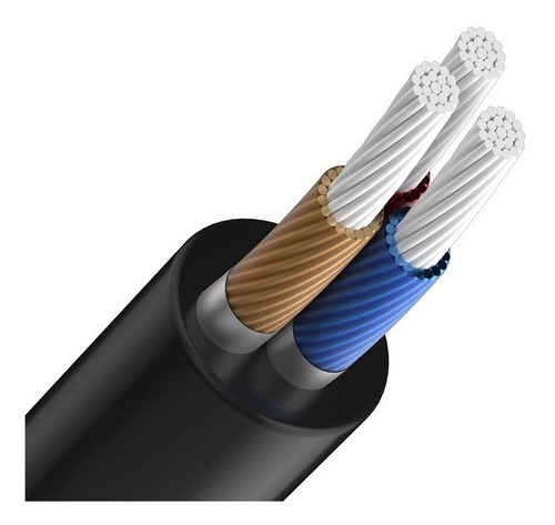 Imagen 4 de 7 de Cable De Audio Auxiliar Jack 3.5mm A 3.5mm 1m Devia - Cover