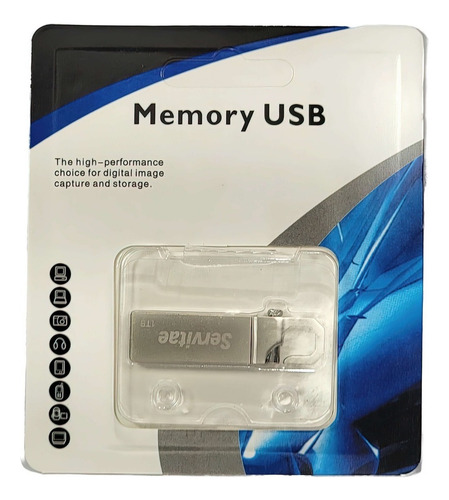 Memoria Usb 1tb Servitae Disco 1 Tera Flash Drive Llavero