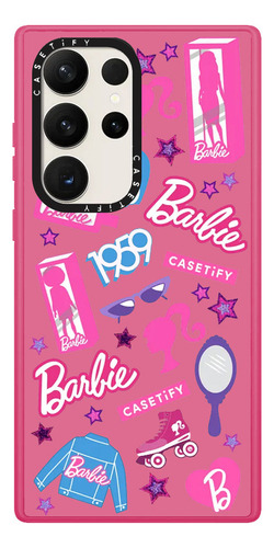 Case Galaxy S22 Barbie Stickermania Fucsia