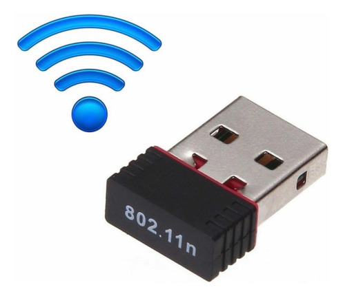 Adaptador Usb 2.0 Wifi 802.11n Wireless 300mbps