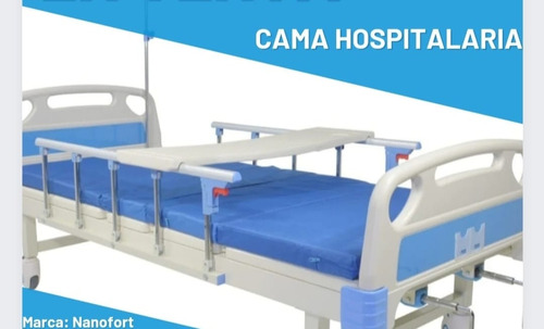 Cama Hospitalaria Electrica - Marca Nanofort -  Seminueva 