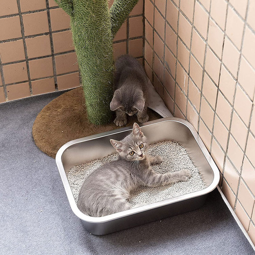 Caja De Arena De Limpieza Diseñada Por 4 Dueños De Gatos: Ac