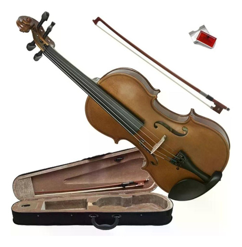 Violino Profissional Dominante 4/4 Estojo Acessórios Cor Natural