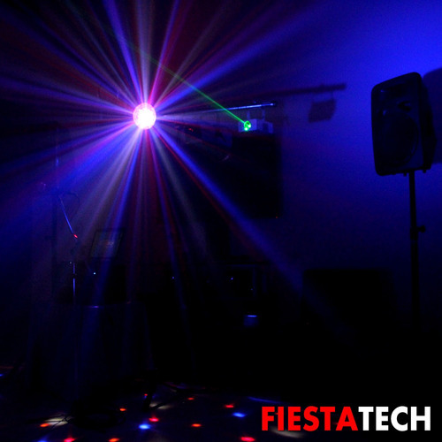 Imagen 2 de 10 de Alquiler Sonido Dj Luces Led Karaoke Proyector Fiestatech