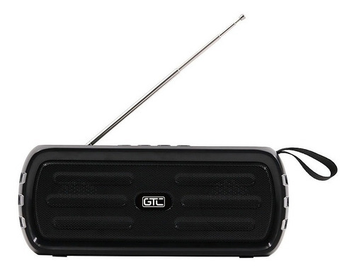 Imagen 2 de 5 de Parlante Bluetooth Gtc Con Carga Solar Spg-139