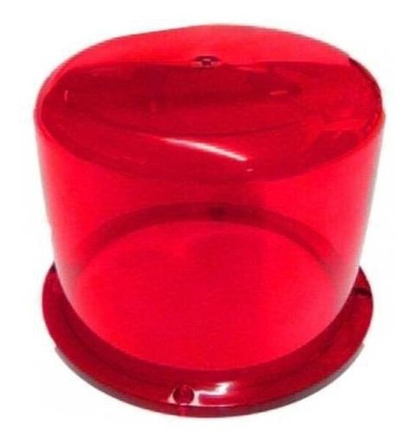 Copo Reposição Giroflex Giroled Cupula Acrilica Vermelho