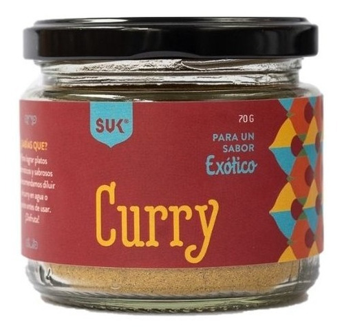 Curry Suk 70g - Curry En Polvo 