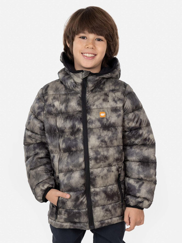 Parka Militar Quilted Niño Multicolor Maui And Sons