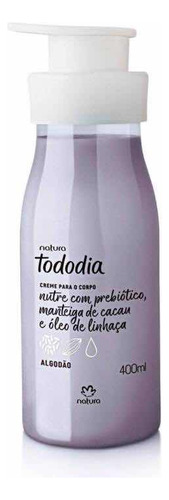 Crema Corporal Algodón 400ml Natura Tododia