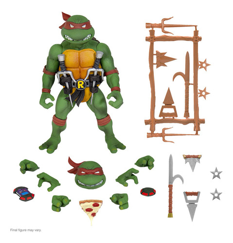 Figura Teenage Mutant Ninja Turtles Ultimates Raphael (Usado)