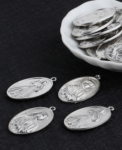 8 Abalorios Santa Faustina Divina Misericordia Jesucristo