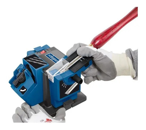 Imagen 3 de 10 de Afilador Eléctrico Multiuso Cuchillos Tijeras Mechas Kld