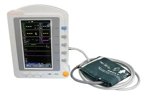 Monitor De Paciente Médico 6 Parámetros Touch Lcd M7t Xignal