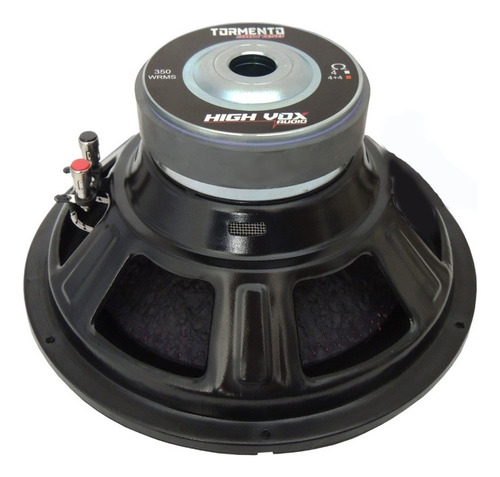 Alto Falante Tormento Sub Woofer Sbw 10 Pol. 350 Wrms 4 Ohms Cor Preta