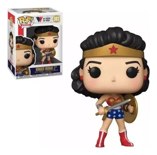 Funko Pop 383 Mujer Maravilla Golden Age (Usado)