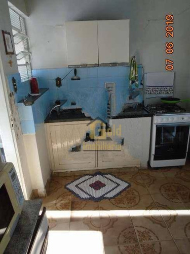 Casa Com 3 Dormitórios À Venda, 79 M² Por R$ 250.000 - Centro - Ribeirão Preto/sp - Ca1097