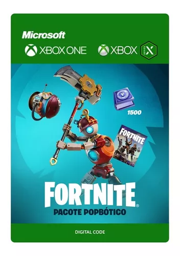 Fortnite Pacote Superluxo Xbox One Código 25 Dígitos Oficial - Loja Virtual  Xbox Gamer