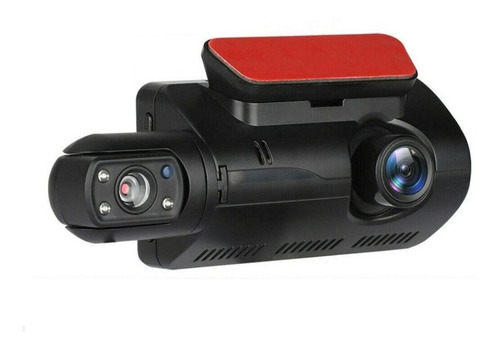 Câmera Veicular Dupla 1080p Dvr Visão Noturna Dashcam