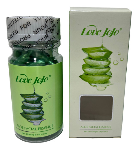 Cápsulas Faciales / Aloe Vera / Blanqueador / Acné